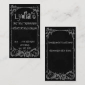 Gotische Träume Visitenkarte (Vorne/Hinten)