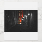 Gotische Treppe Weinetikett (Einzelnes Label)