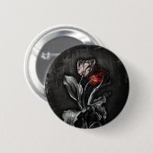 Gotische Tulpen Button (Vorne & Hinten)