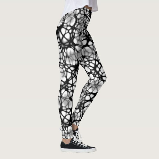 Gotische verwirrte Netz-Leggings Leggings (Rechts)