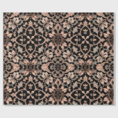 Gotische Viktorianische Spitzen Inspiriertes Desig Geschenkpapier (Flach)