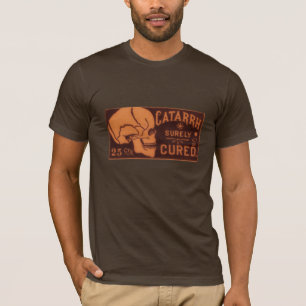Gotische Vintage Anzeige T-Shirt