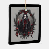 Gotische Weihnachten Keramikornament (Rechts)