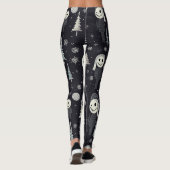Gotische Weihnachten Leggings (Rückseite)