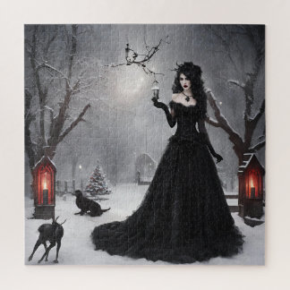 Gotische Weihnachten Puzzle