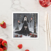 Gotische Weihnachten Serviette (Beispiel)