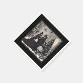 Gotische Weihnachten Serviette (Ecke)