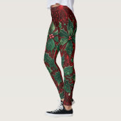 Gotische Weihnachtsbäume Leggings (Links)
