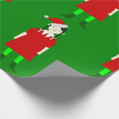 gotische Weihnachtsfeier Geschenkpapier (Ecke)