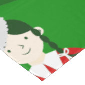 gotische Weihnachtsfeier Tischdecke (Schrägansicht)