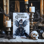 Gotische Weihnachtskarte Ankündigung