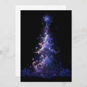 Gotische Weihnachtskarten - Einzigartige Weihnacht Feiertagskarte (Vorne/Hinten)