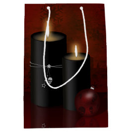 Gotische Weihnachtskerzen Ornament Mittlere Geschenktüte