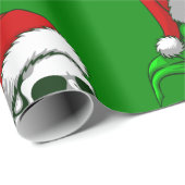 gotische Weihnachtslieder Skelette Geschenkpapier (Rolleneckpunkt)