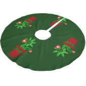 gotische Weihnachtspookmas venus flyTonnare Polyester Weihnachtsbaumdecke (Schrägansicht)