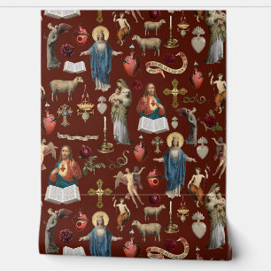 Gotische Weihnachtsretter der Welt - Jesus Christu Tapete