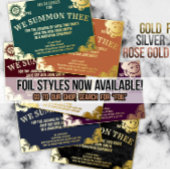 Gotische Weihnachtsstimmung oder Dusche Einladung