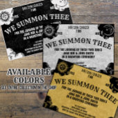 Gotische Weihnachtsstimmung oder Dusche Einladung