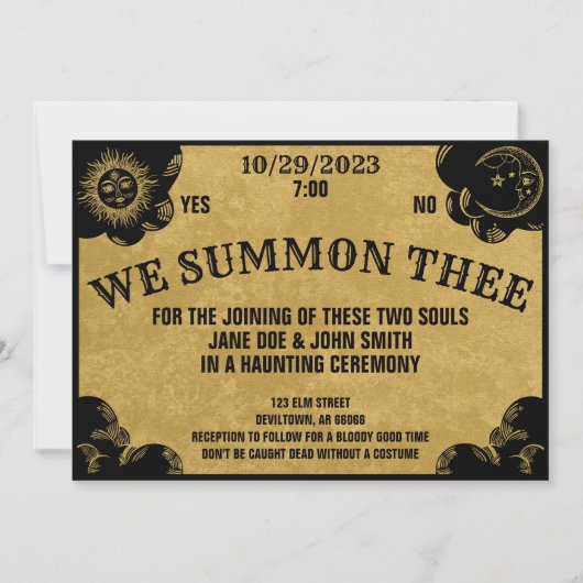 Gotische Weihnachtsstimmung und Dusche im Spirit B Einladung (Vorderseite)