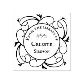 Gotische Wirbel | Aus der Personalisierten Bibliot Gummistempel (Prägung)