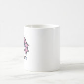 Gotischer Augapfel mit Flügeln Kaffeetasse (Mittel)