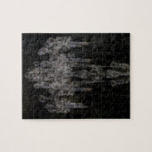 Gotischer beunruhigter Leuchter des Vintagen Puzzle (Horizontal)