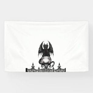 Gotischer Drache Banner