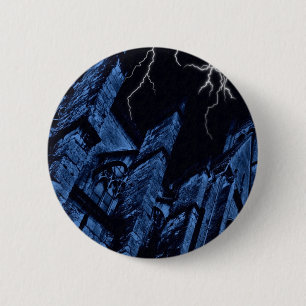 Gotischer dunkler Sturm Button