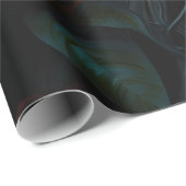 Gotischer Friedhof Rose Garten Geschenkpapier (Rolleneckpunkt)