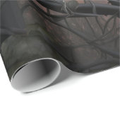 Gotischer Friedhof Rose Garten Geschenkpapier (Rolleneckpunkt)