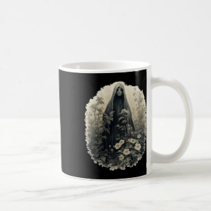 Gotischer Geist im Wald Vintager Blumengast Ha Kaffeetasse