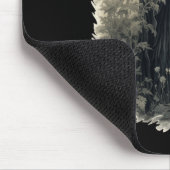 Gotischer Geist im Wald Vintager Blumengast Ha Mousepad (Ecke)