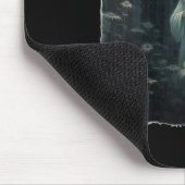 Gotischer Geist im Wald Vintager Blumengast Ha Mousepad (Ecke)
