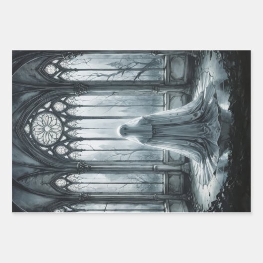 Gotischer Geist in Gegenwart des Souls Geschenkpapier Set (Vorderseite 3)