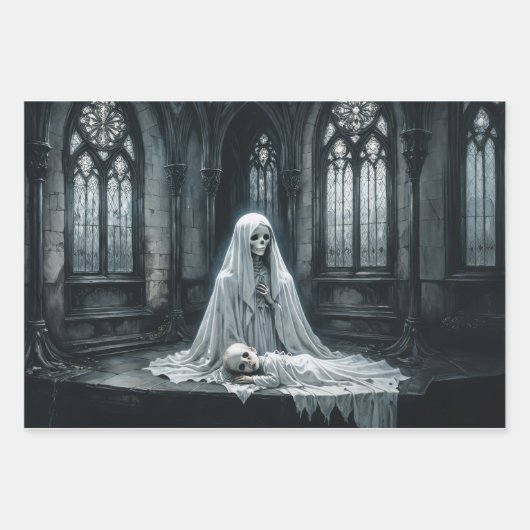 Gotischer Geist in Gegenwart des Souls Geschenkpapier Set (Vorderseite)