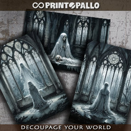 Gotischer Geist in Gegenwart des Souls Geschenkpapier Set