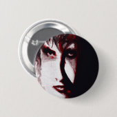 Gotischer Gott-Posten PunkGoth Button (Vorne & Hinten)