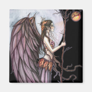Gotischer Herbst Feen Magnet