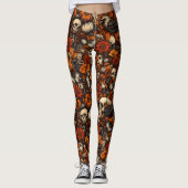 Gotischer Herbst Leggings (Vorderseite)