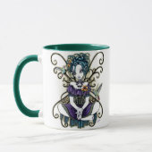 Gotischer Kolibri-feenhafte Kunst-Tasse "Lillian" Tasse (Links)