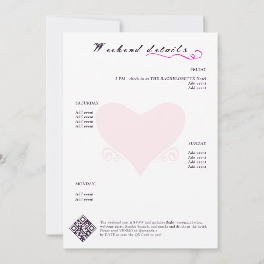 Gotischer RIP zum Single Leben Hen Do Bachelorette Einladung (Rückseite)