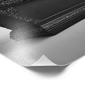 Gotischer Sarg Fotodruck (Ecke)