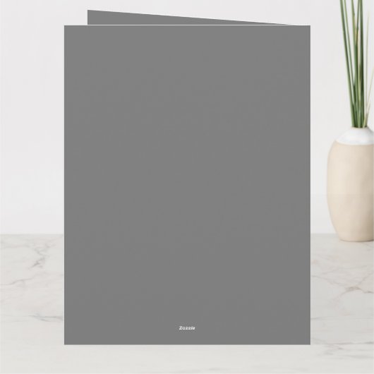 Gotischer Sarg Karte (Rückseite)