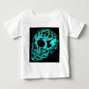 gotischer Schädel 3D Baby T-shirt