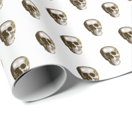 Gotischer Schädel Geschenkpapier