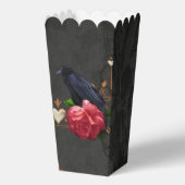 Gotischer Schädel und Raven. Geschenkschachtel (Rückseite)