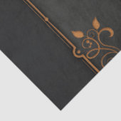 Gotischer Schädel und Raven. Seidenpapier (Detail)