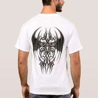 Gotischer Stammesflügel T-Shirt