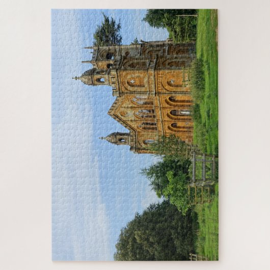 Gotischer Tempel in Buckinghamshire Puzzle (Vertikal)