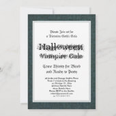 Gotischer Vampire Romance Dracula und Liebhaber Einladung (Rückseite)